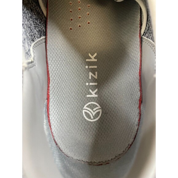 Kizik Madrid Eco Mens Sneakers Gray Knit 12 Lace Up Comfort Casual Walking Shoes main image 6